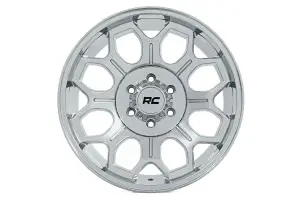 77200917C | Rough Country 77 Series Wheel | One-Piece / Chrome / 20x9 / 6x135 / 0mm