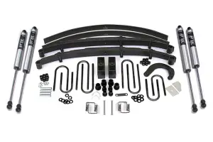 BDS139FS | BDS Suspension 4 Inch Lift Kit For Chevrolet/GMC Blazer, Jimmy, V10 Suburban (1988-1991) | Rear 4 Inch Lift Block Kit With Add-A-Leaf, Fox 2.0 Performance Series Shocks