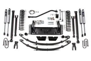 BDS1427FS | BDS Suspension 4.5 Inch Lift Kit Long Arm For Jeep Cherokee XJ (1984-2001) | Rear Axle Chrysler 8.25, Fox 2.0 Performance Series Shocks