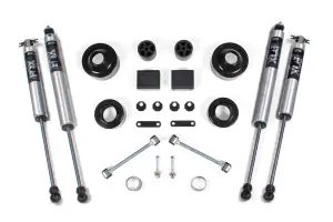 BDS1429FS | BDS Suspension 2 Inch Lift Kit With Coil Spacer For Jeep Wrangler JK 2 Door (2012-2018) | Fox 2.0 Performance Series Shocks