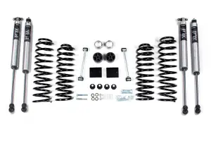 BDS1430FS | BDS Suspension 2 Inch Lift Kit With Coil Spacer For Jeep Wrangler JK 4 Door (2012-2018) | Fox 2.0 Performance Series Shocks