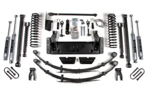 BDS1433H | BDS Suspension 6.5 Inch Lift Kit Long Arm For Jeep Wrangler XJ (1984-2001) | Rear Axle Chrysler 8.25, NX2 Nitro Series Shocks