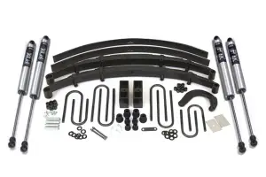 BDS143FS | BDS Suspension 6 Inch Lift Kit For Chevrolet/GMC Blazer, Jimmy, V10 Suburban (1988-1991) | Rear 4 Inch Lift Block Kit With Add-A-Leaf, Fox 2.0 Performance Series Shocks